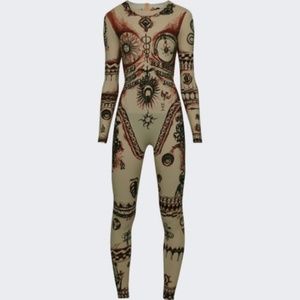 Marine Serre Geotic Catsuit XL NOT Jean Paul gaultier